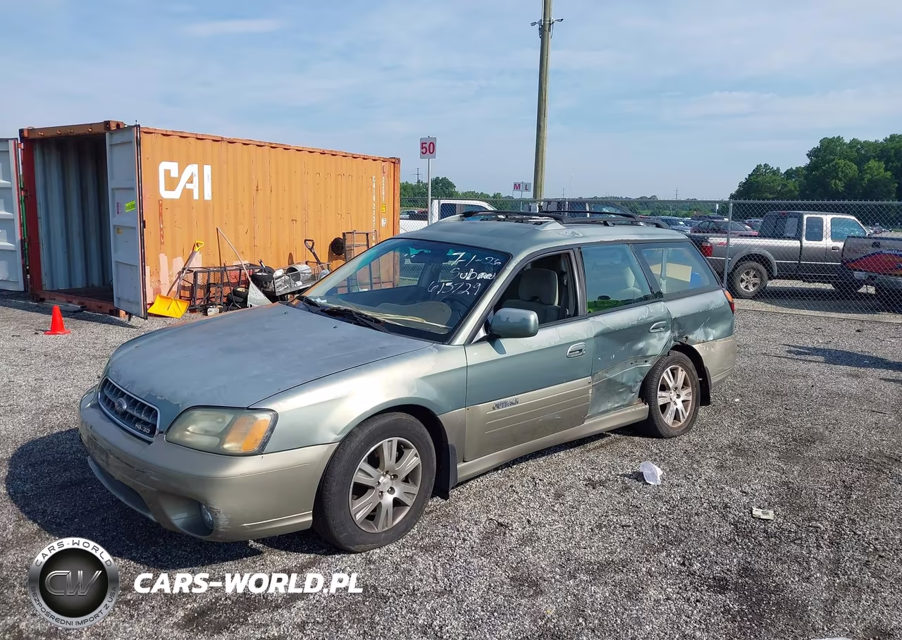 2004 Subaru Outback H6-3.0 W-35Th Anniversary Edition VIN:4S3BH815347615729 - 2