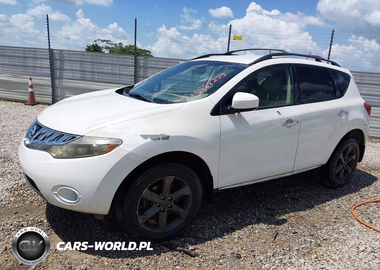 2009 Nissan Murano Sl VIN:JN8AZ18U19W004208 - 2