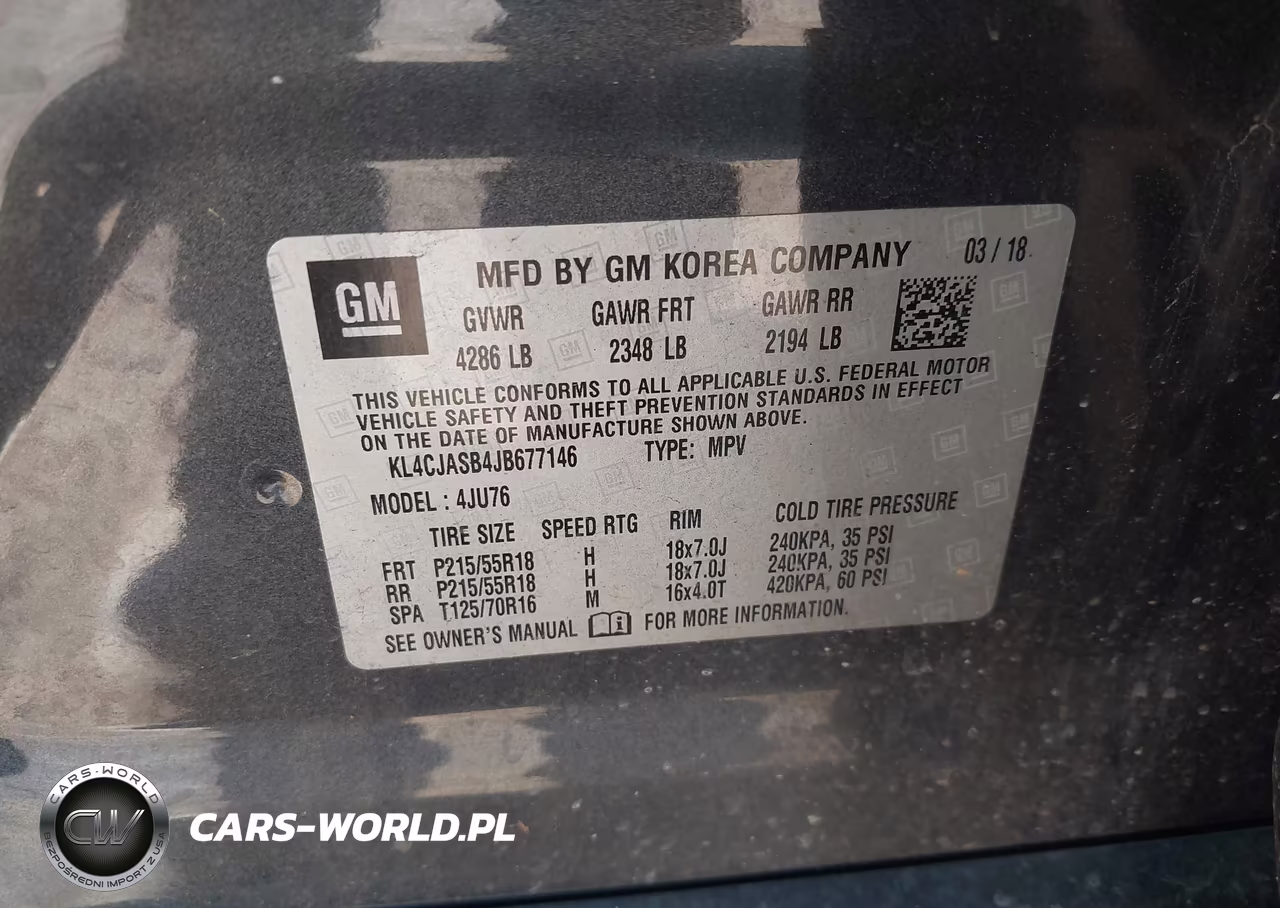 2018 Buick Encore Preferred VIN:KL4CJASB4JB677146 - 9
