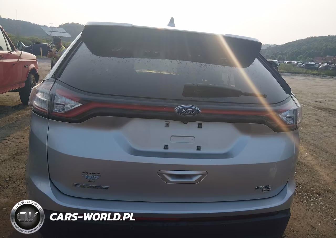 2017 Ford Edge Sel VIN:2FMPK4J87HBB61018 - 16