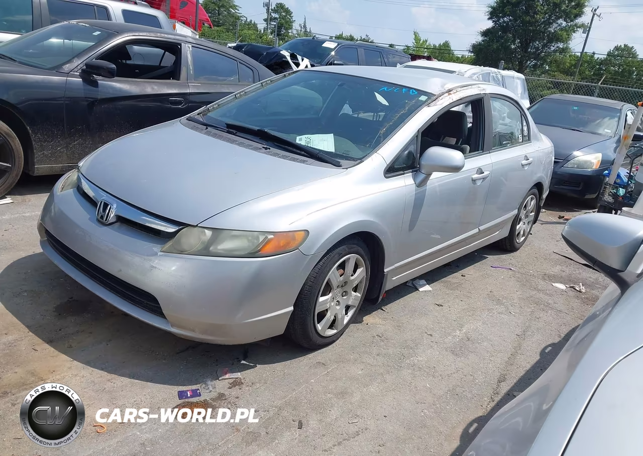 2008 Honda Civic Lx VIN:1HGFA15538L105371 - 2