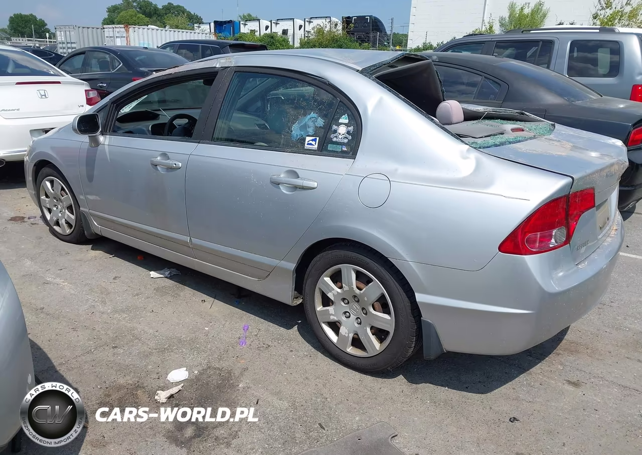 2008 Honda Civic Lx VIN:1HGFA15538L105371 - 3