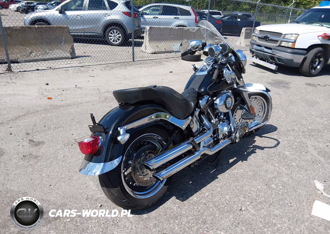 2013 Harley-Davidson Flstf Fatboy VIN:1HD1BXV15DB014123 - 4