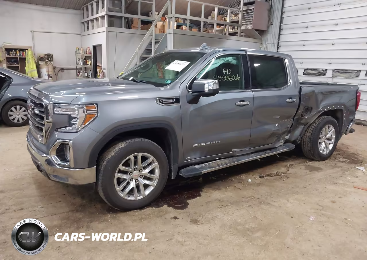 2022 GMC Sierra 1500 Limited 4Wd Short Box Slt VIN:1GTU9DET5NZ216740 - 2