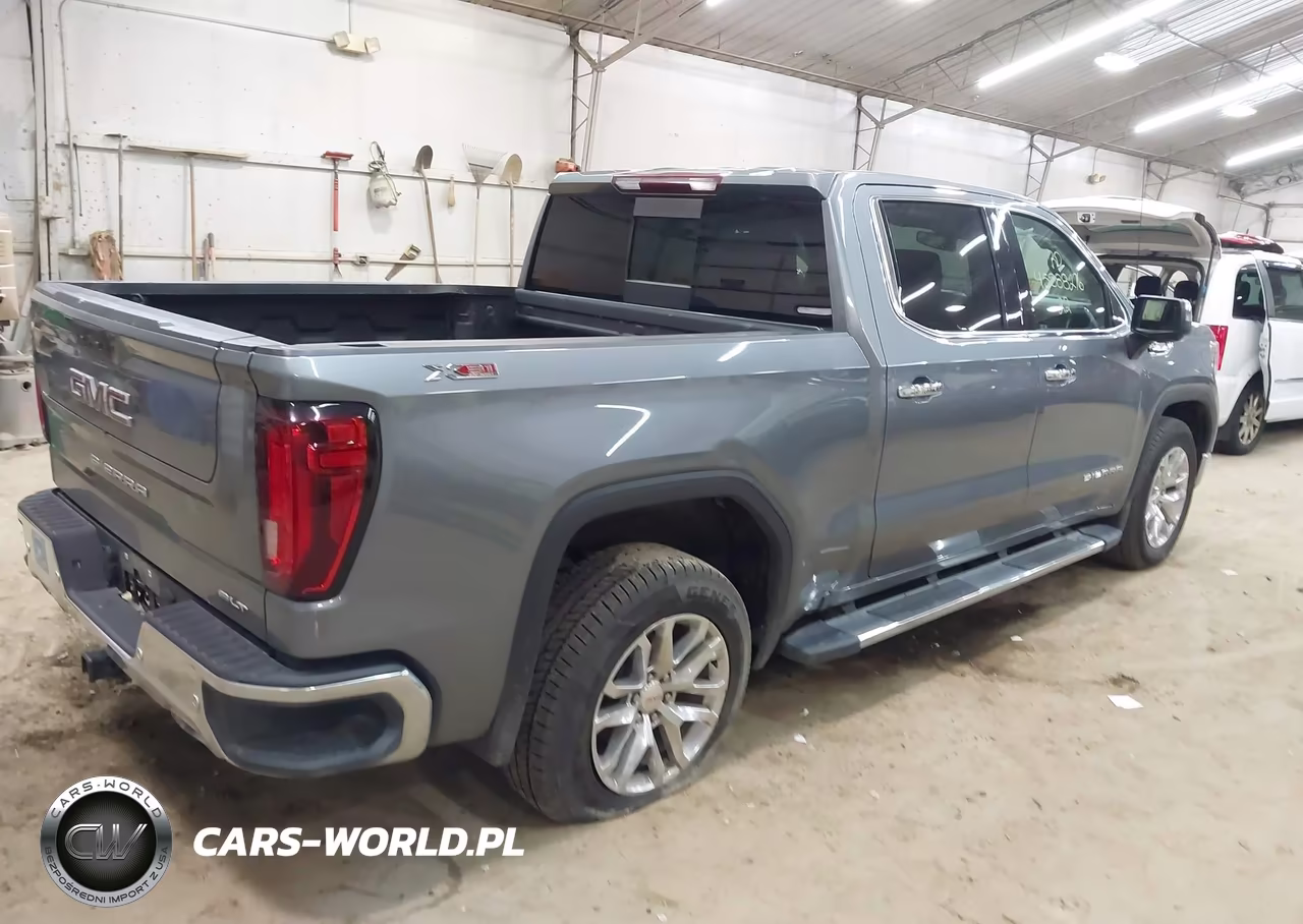 2022 GMC Sierra 1500 Limited 4Wd Short Box Slt VIN:1GTU9DET5NZ216740 - 4