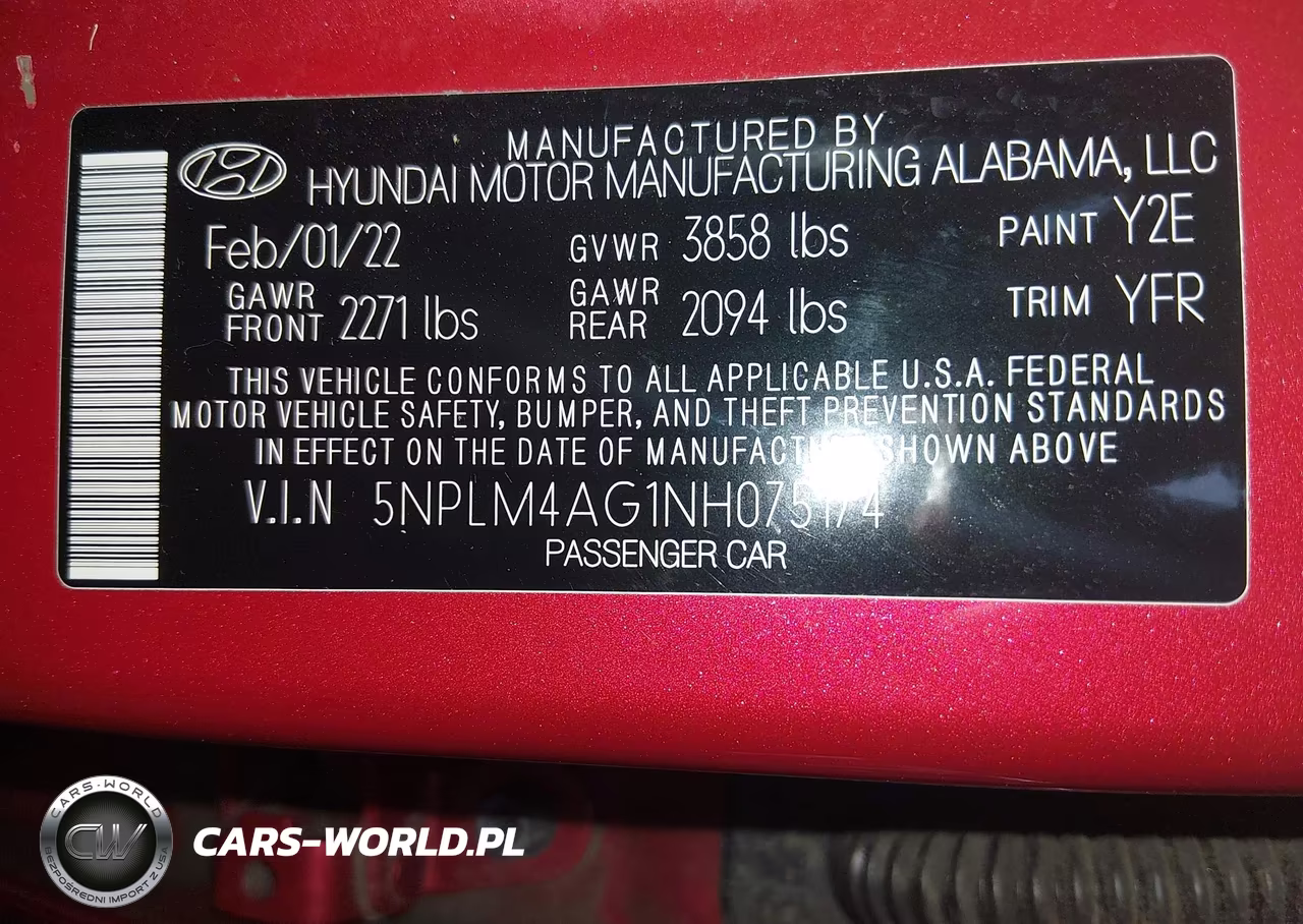 2022 Hyundai Elantra Sel VIN:5NPLM4AG1NH075174 - 9