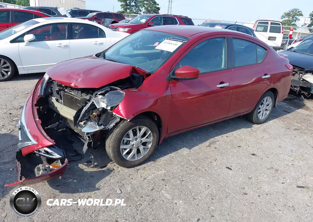 2019 Nissan Versa 1.6 Sv VIN:3N1CN7AP7KL804968 - 2