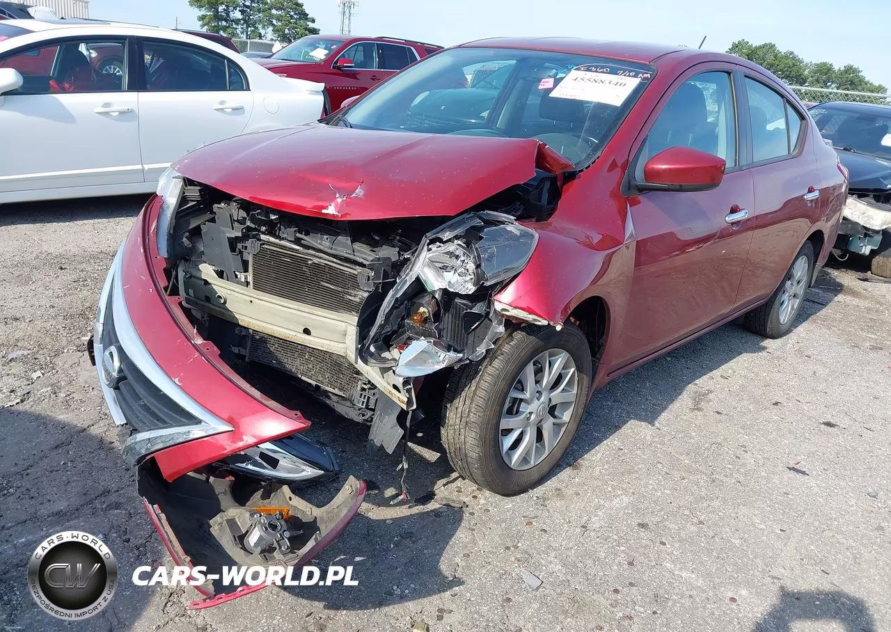 2019 Nissan Versa 1.6 Sv VIN:3N1CN7AP7KL804968 - 6