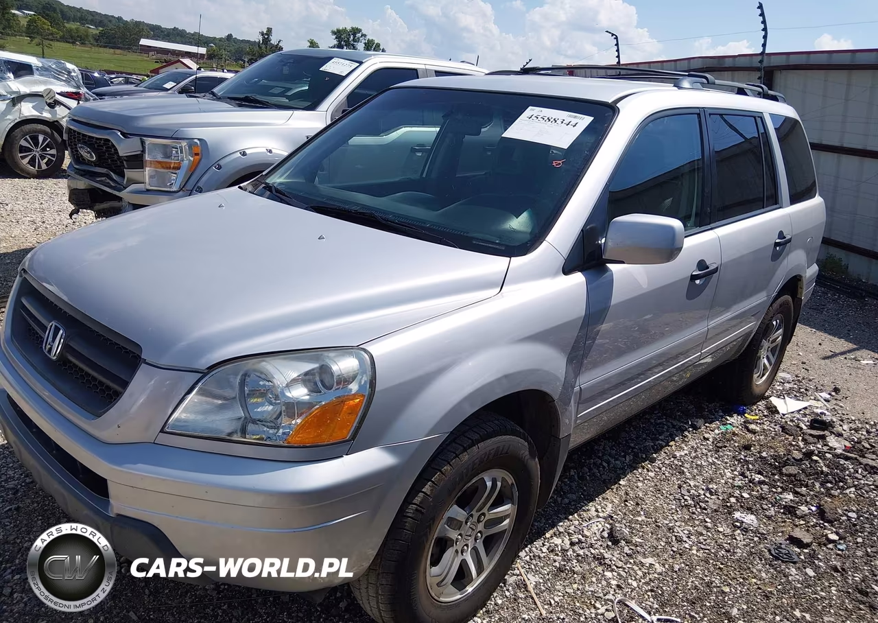 2004 Honda Pilot Ex-L VIN:2HKYF18674H530913 - 2