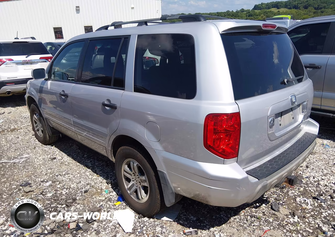 2004 Honda Pilot Ex-L VIN:2HKYF18674H530913 - 3