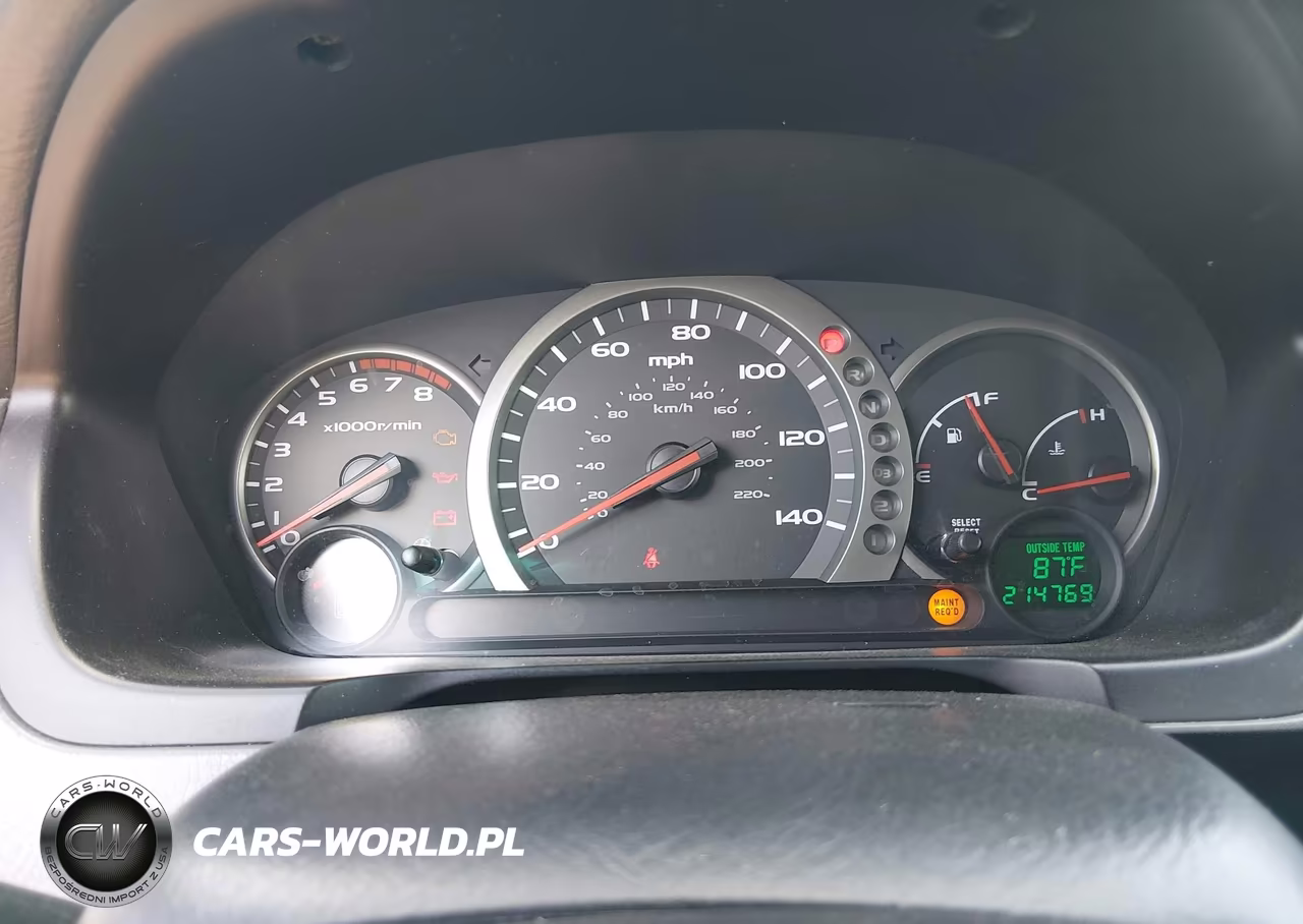 2004 Honda Pilot Ex-L VIN:2HKYF18674H530913 - 7