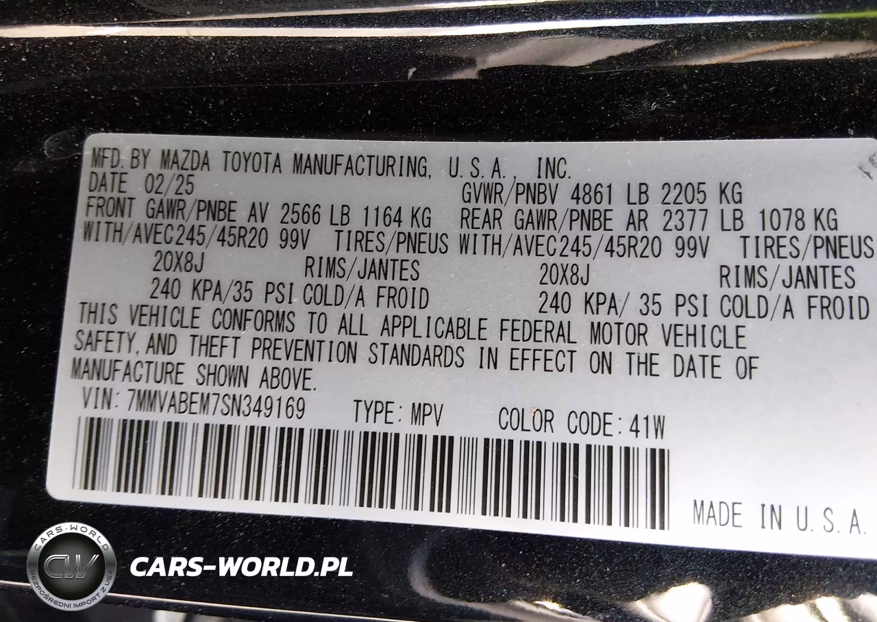 2025 Mazda Cx-50 2.5 S Premium Plus Package VIN:7MMVABEM7SN349169 - 9