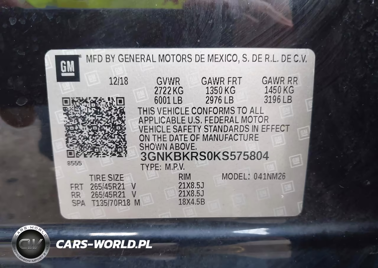 2019 Chevrolet Blazer Premier VIN:3GNKBKRS0KS575804 - 9