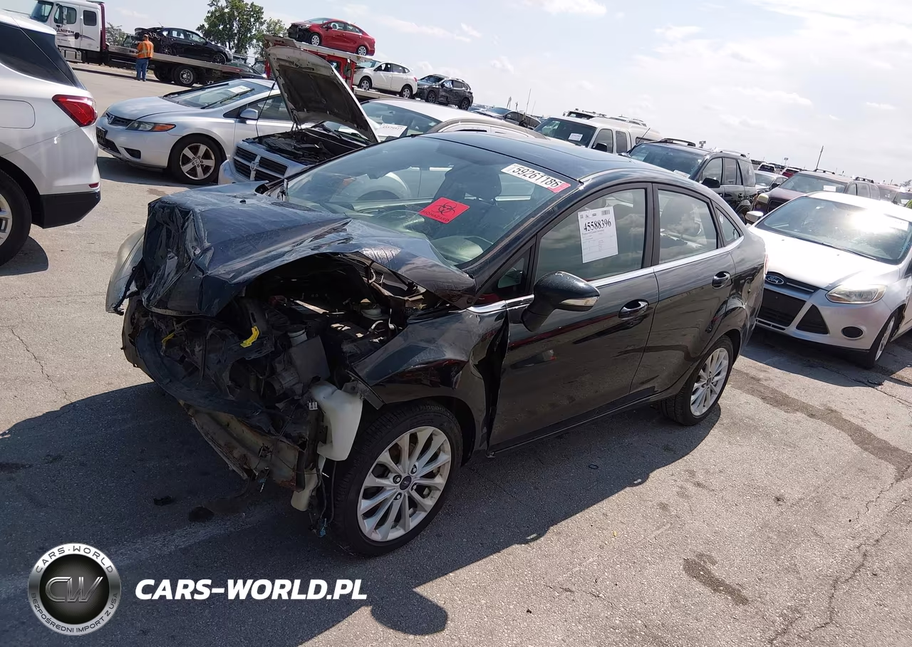 2017 Ford Fiesta Titanium VIN:3FADP4CJ3HM129664 - 2
