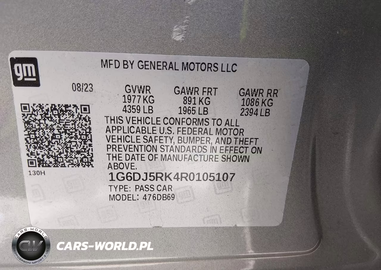 2024 Cadillac Ct4 Luxury VIN:1G6DJ5RK4R0105107 - 9