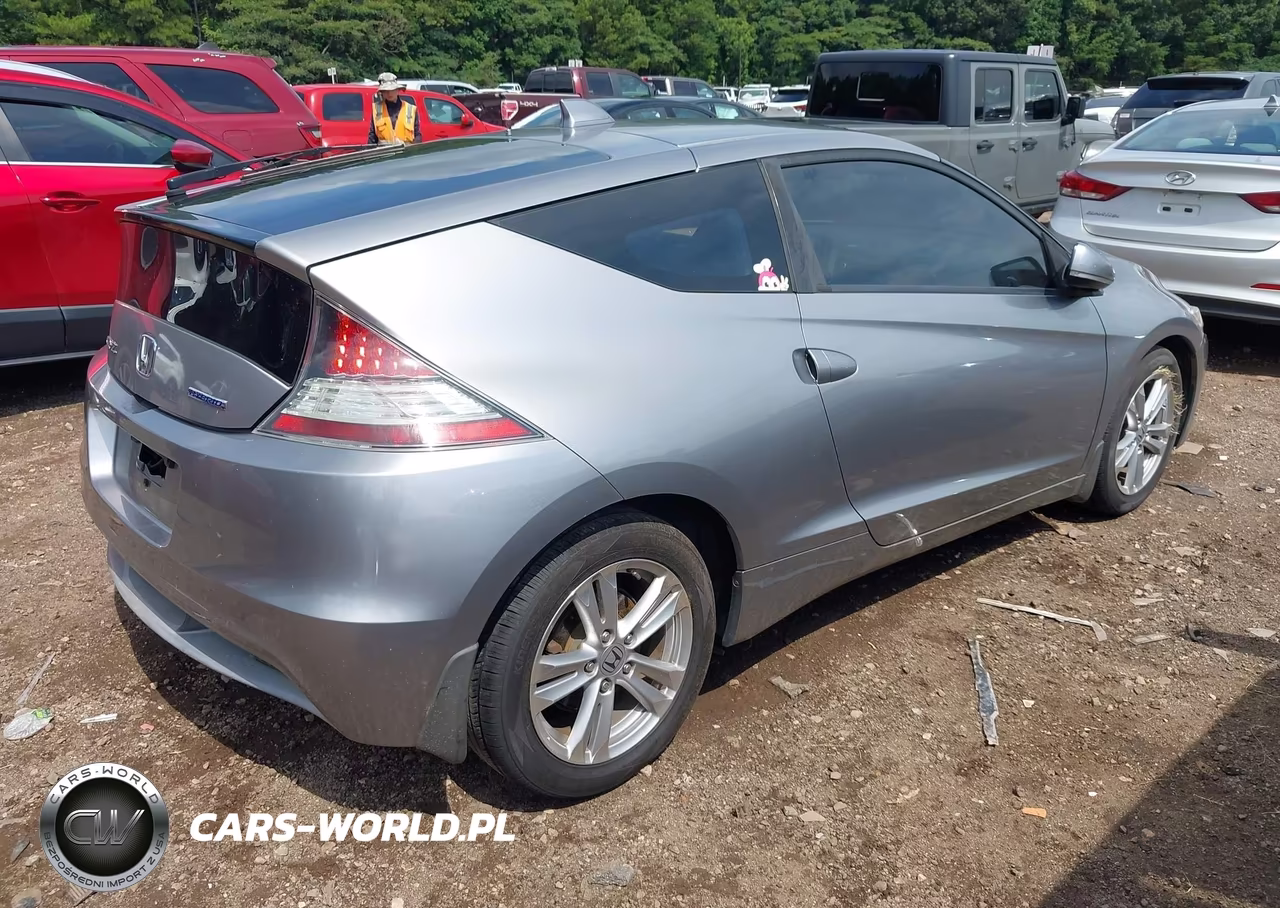 2011 Honda Cr-Z Ex VIN:JHMZF1D68BS000098 - 4