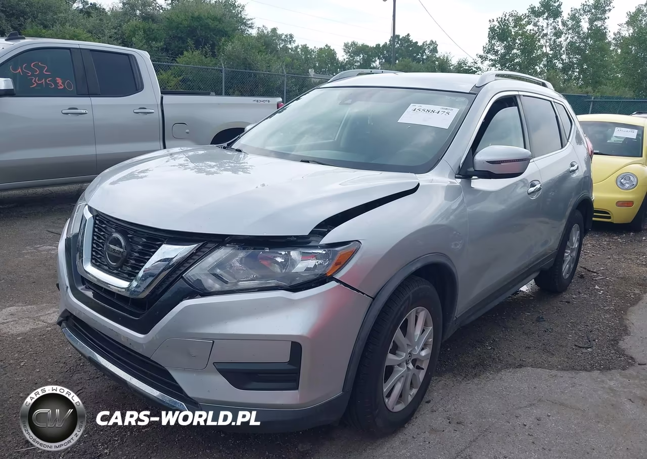 2020 Nissan Rogue Sv Fwd VIN:KNMAT2MT0LP527737 - 2