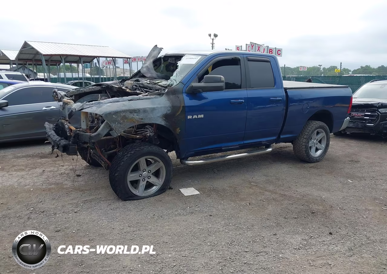 2010 Dodge Ram 1500 Slt-Sport-Trx VIN:1D7RV1GT7AS127936 - 2