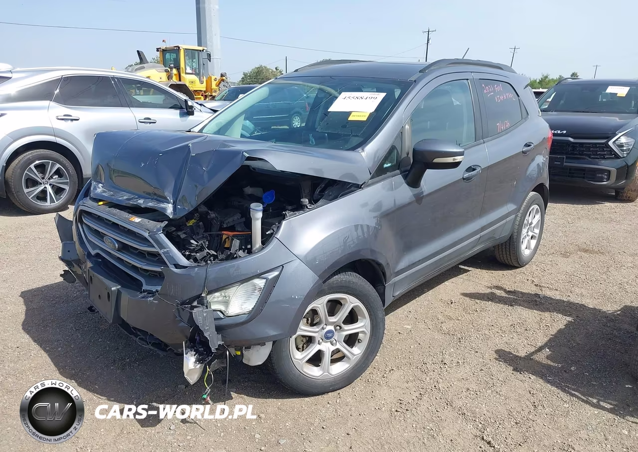 2021 Ford Ecosport Se VIN:MAJ3S2GE0MC398602 - 2