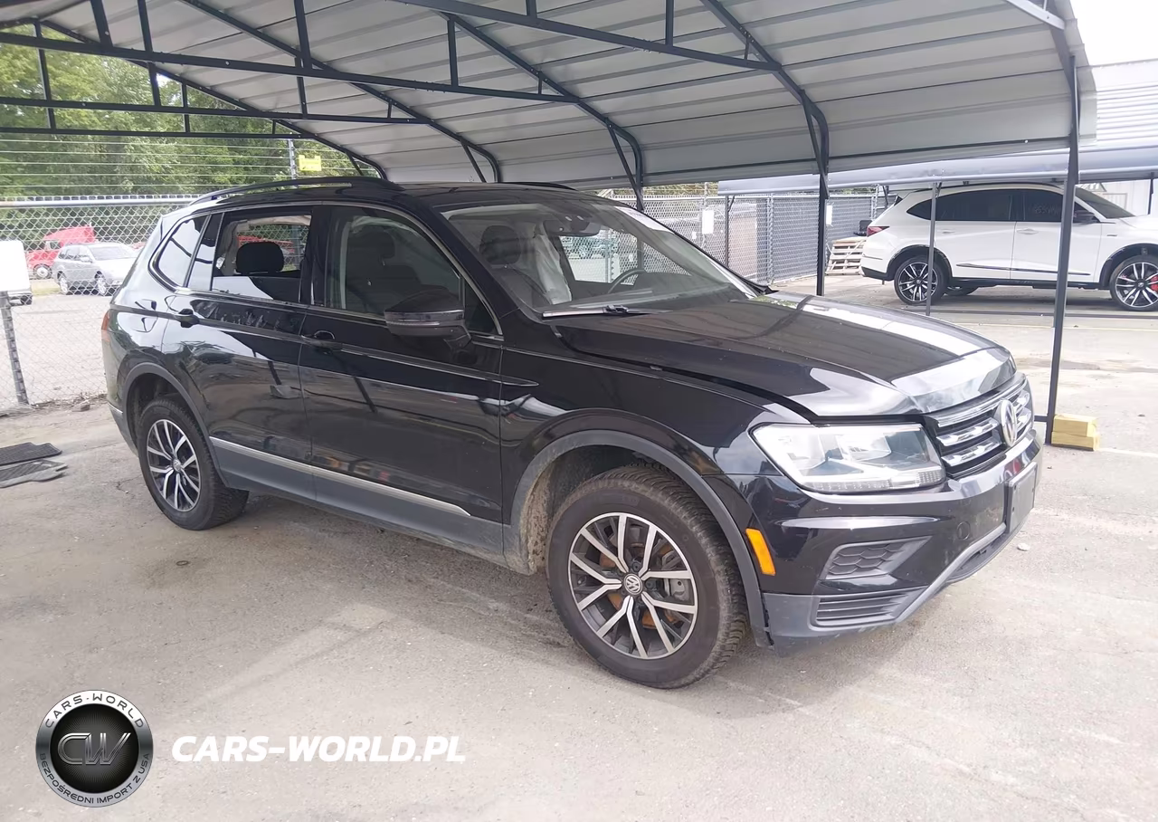 2021 Volkswagen Tiguan 2.0T Se-2.0T Se R-Line Black-2.0T Sel VIN:3VV2B7AXXMM073954 - 1