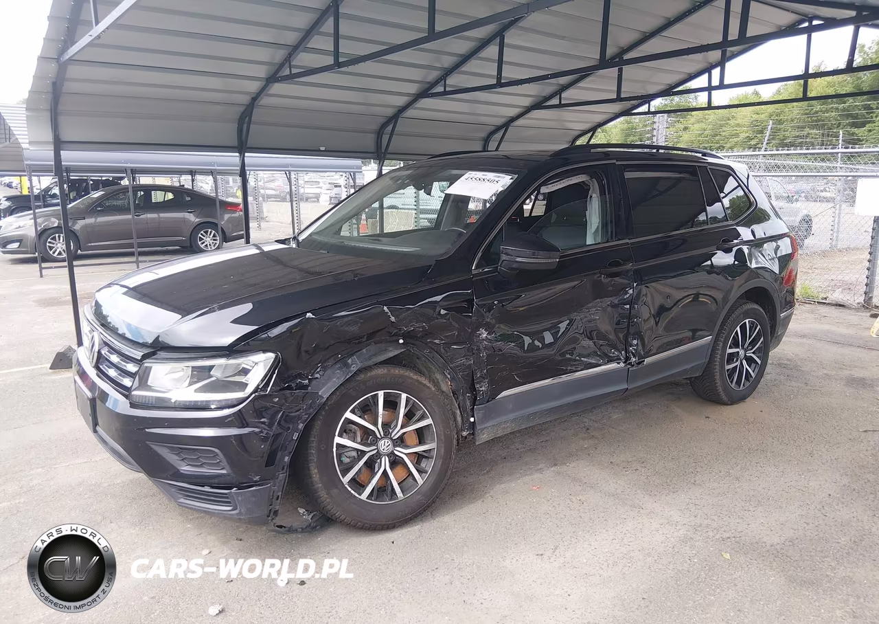 2021 Volkswagen Tiguan 2.0T Se-2.0T Se R-Line Black-2.0T Sel VIN:3VV2B7AXXMM073954 - 2
