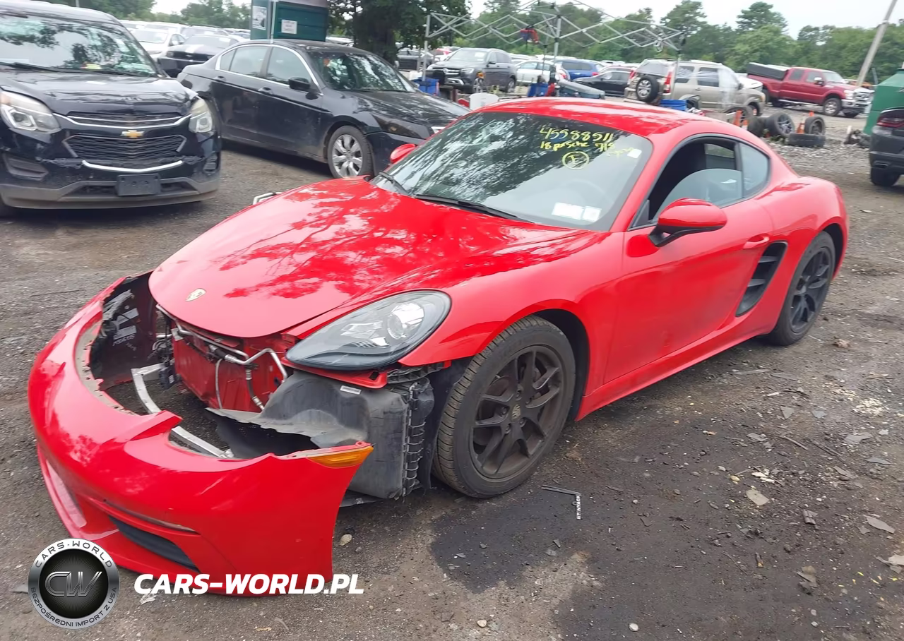 2018 Porsche 718 Cayman VIN:WP0AA2A82JK260746 - 2
