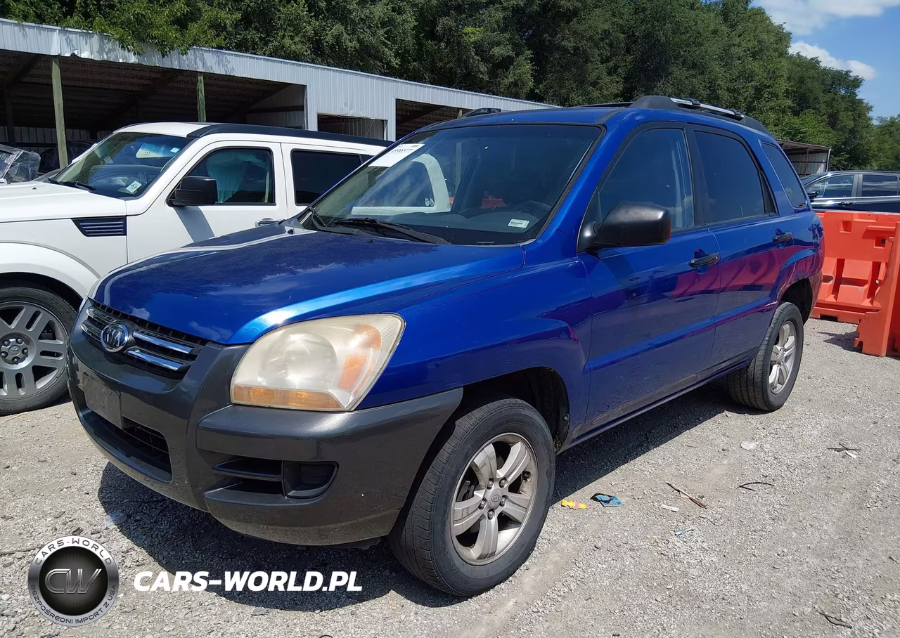 2007 Kia Sportage Lx VIN:KNDJF724677304916 - 2