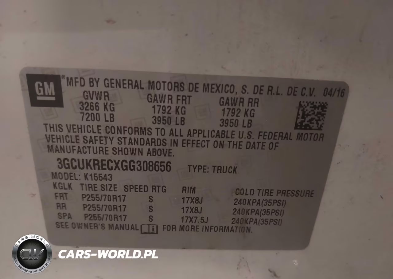 2016 Chevrolet Silverado 1500 Lt VIN:3GCUKRECXGG308656 - 9