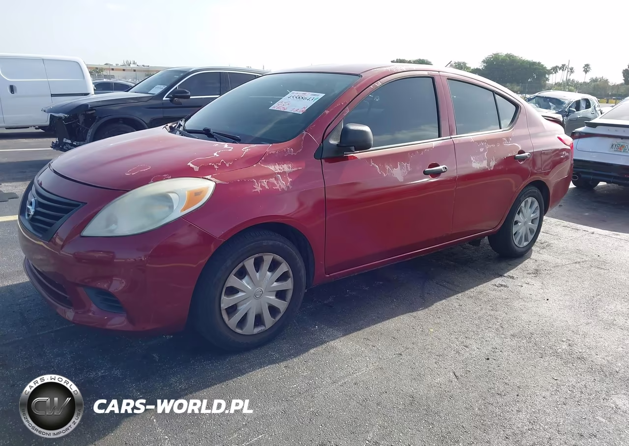 2014 Nissan Versa 1.6 S+ VIN:3N1CN7AP3EL862015 - 2