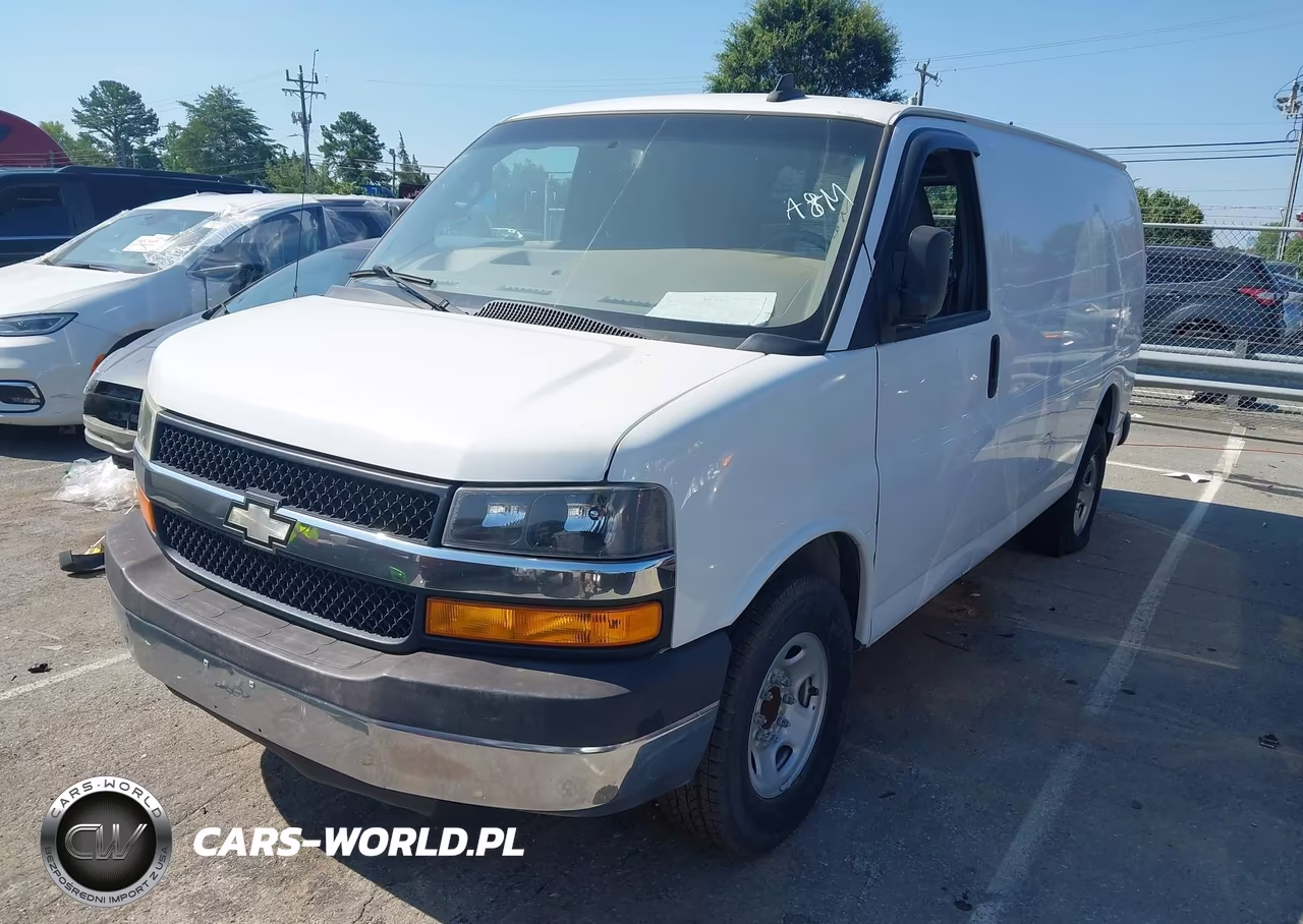 2020 Chevrolet Express Cargo Rwd 2500 Regular Wheelbase Wt VIN:1GCWGAFPXL1141219 - 2