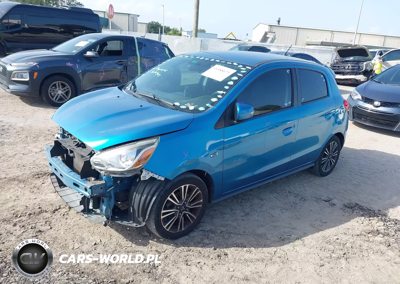 2019 Mitsubishi Mirage Gt VIN:ML32A5HJ5KH012605 - 2
