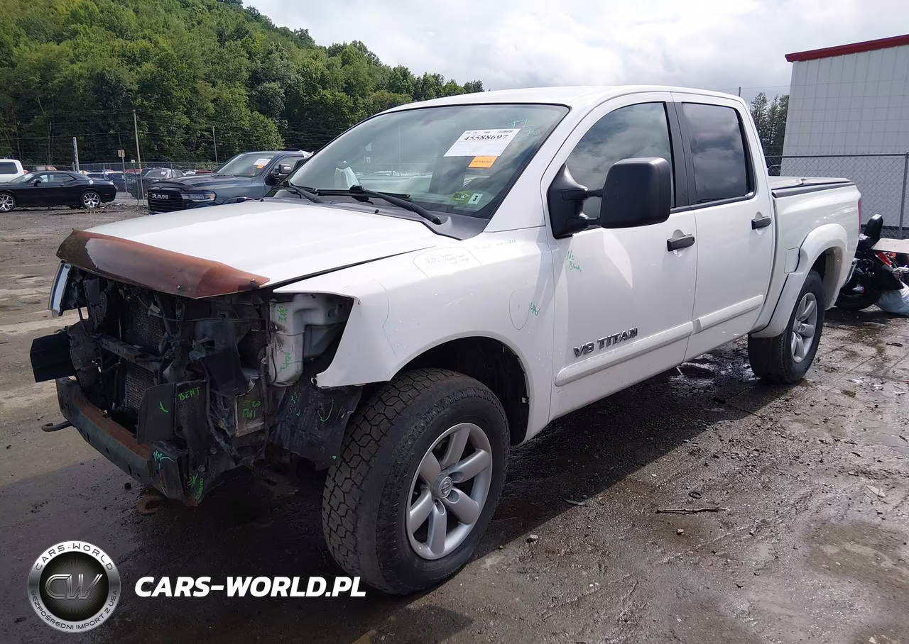 2012 Nissan Titan Sv VIN:1N6AA0EC9CN319423 - 2