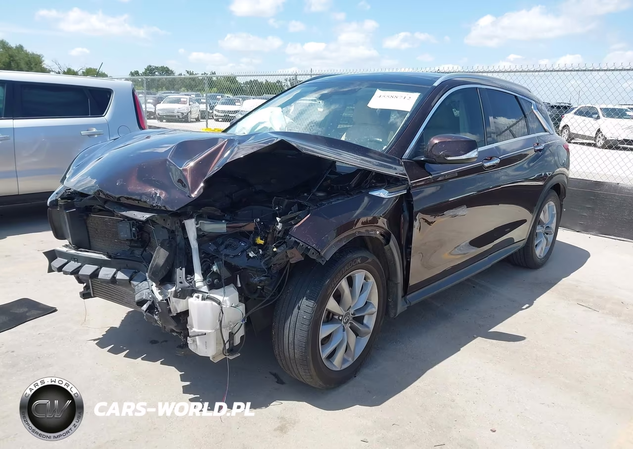 2021 Infiniti Qx50 Luxe VIN:3PCAJ5BA4MF108102 - 2