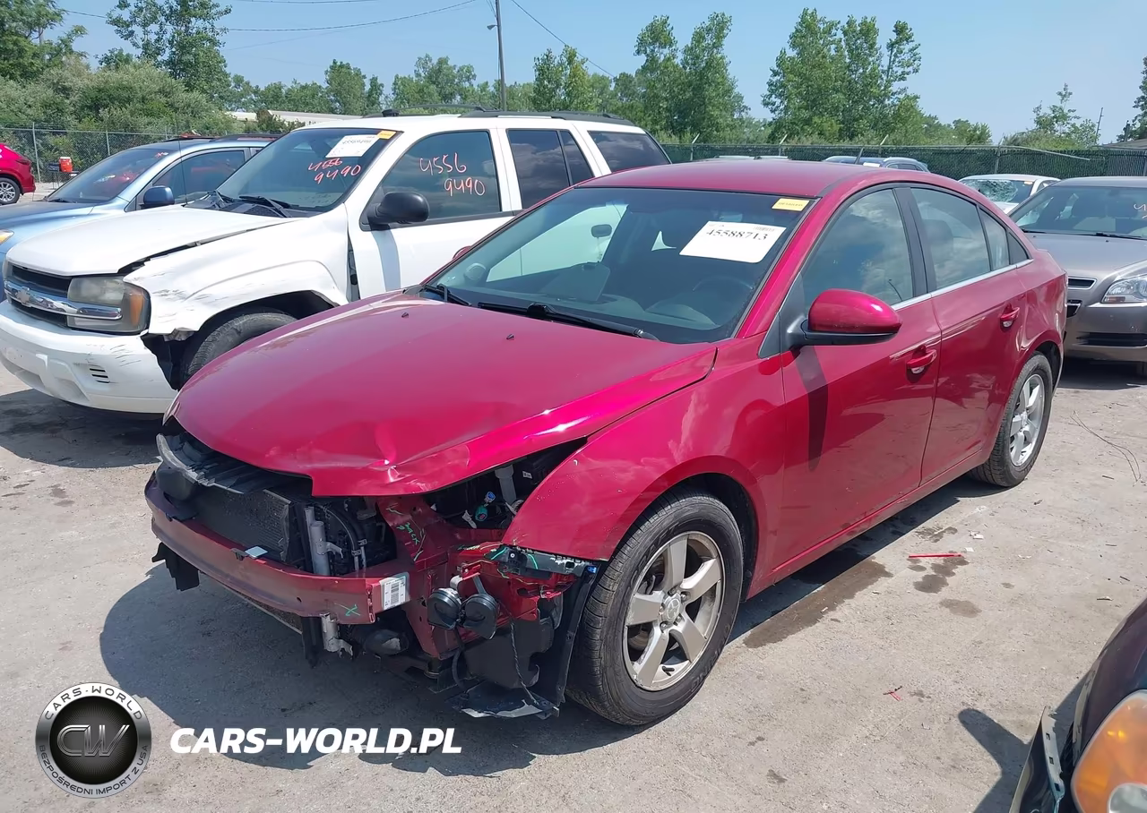 2012 Chevrolet Cruze 1Lt VIN:1G1PF5SC3C7289283 - 2