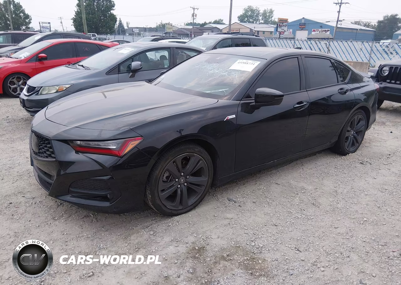 2023 Acura Tlx A-Spec Package VIN:19UUB6F59PA000554 - 2