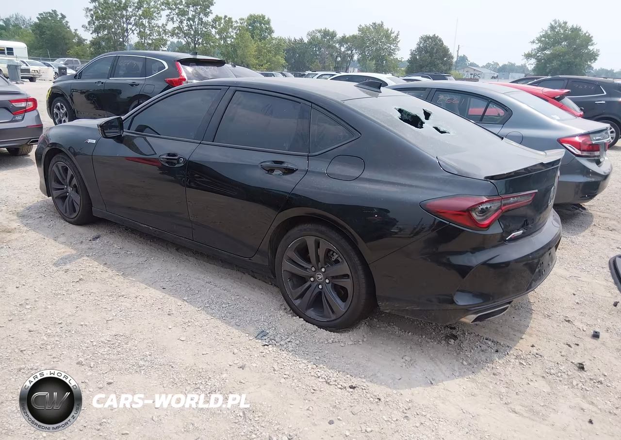 2023 Acura Tlx A-Spec Package VIN:19UUB6F59PA000554 - 3