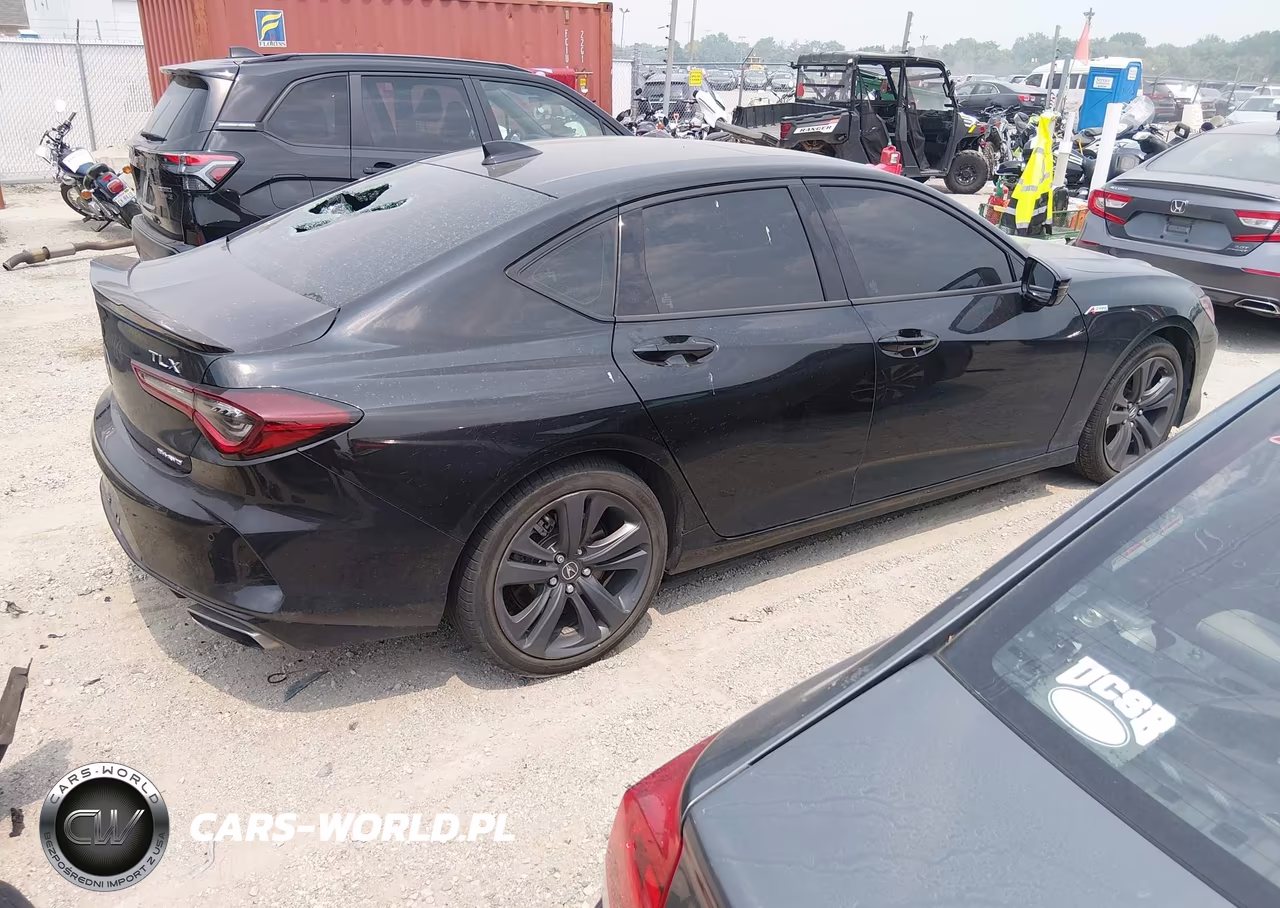 2023 Acura Tlx A-Spec Package VIN:19UUB6F59PA000554 - 4