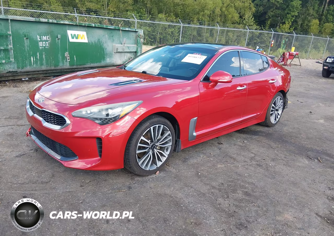 2019 Kia Stinger Premium VIN:KNAE25LA3K6050888 - 2