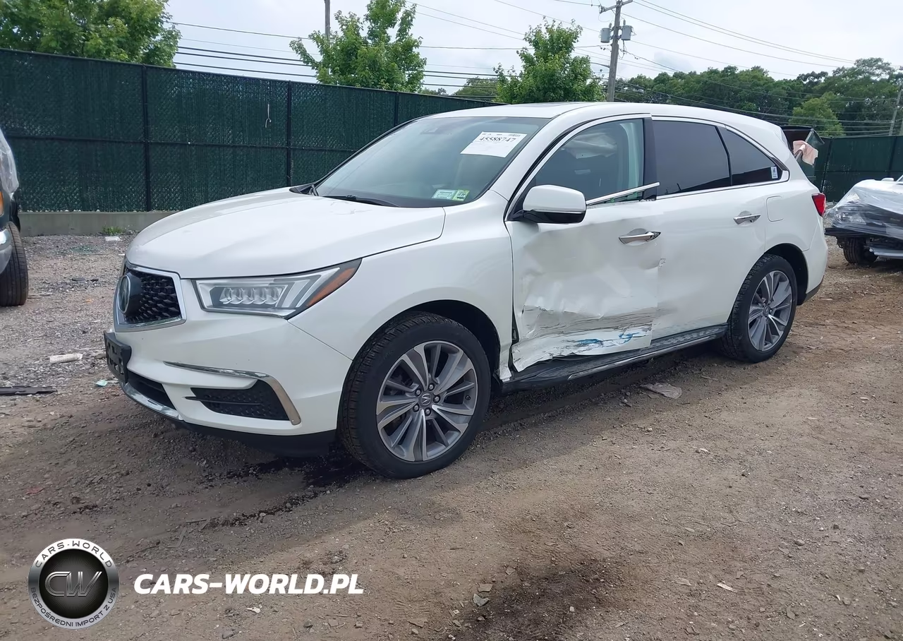 2017 Acura Mdx Technology Package VIN:5J8YD4H58HL000628 - 2