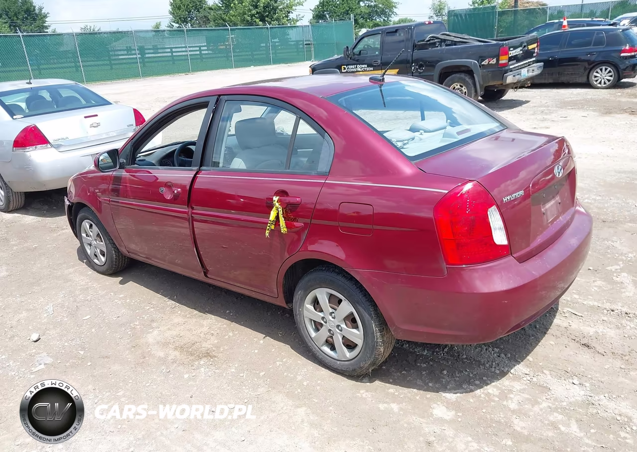 2010 Hyundai Accent Gls VIN:KMHCN4ACXAU433281 - 3