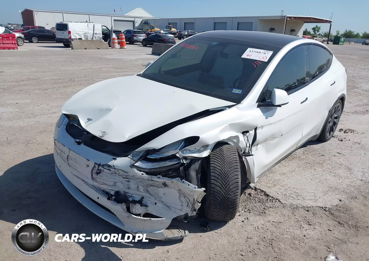 2021 Tesla Model Y Long Range Dual Motor All-Wheel Drive VIN:5YJYGDEE2MF257386 - 2