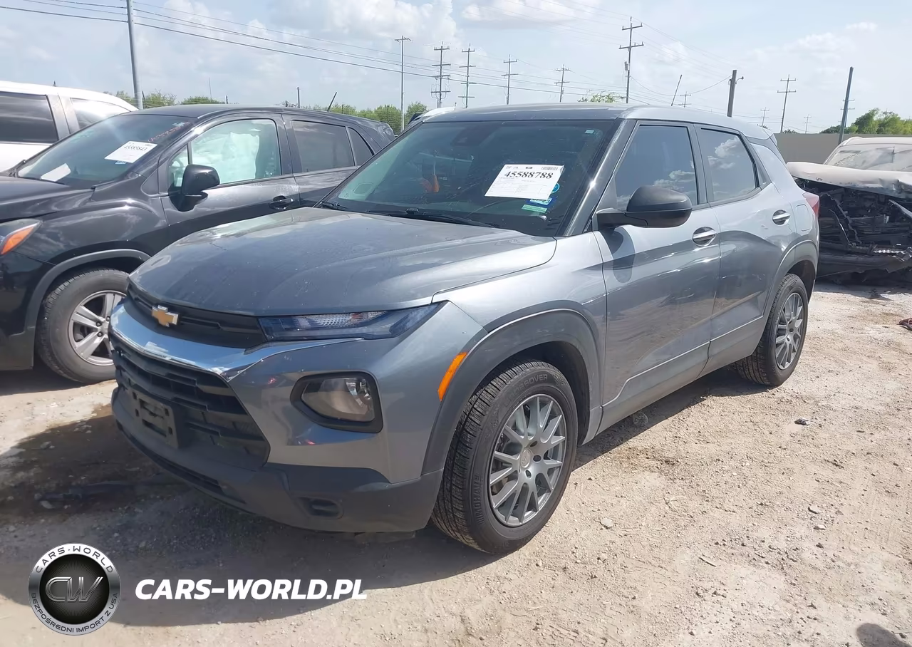 2021 Chevrolet Trailblazer Fwd Ls VIN:KL79MMS21MB181876 - 2