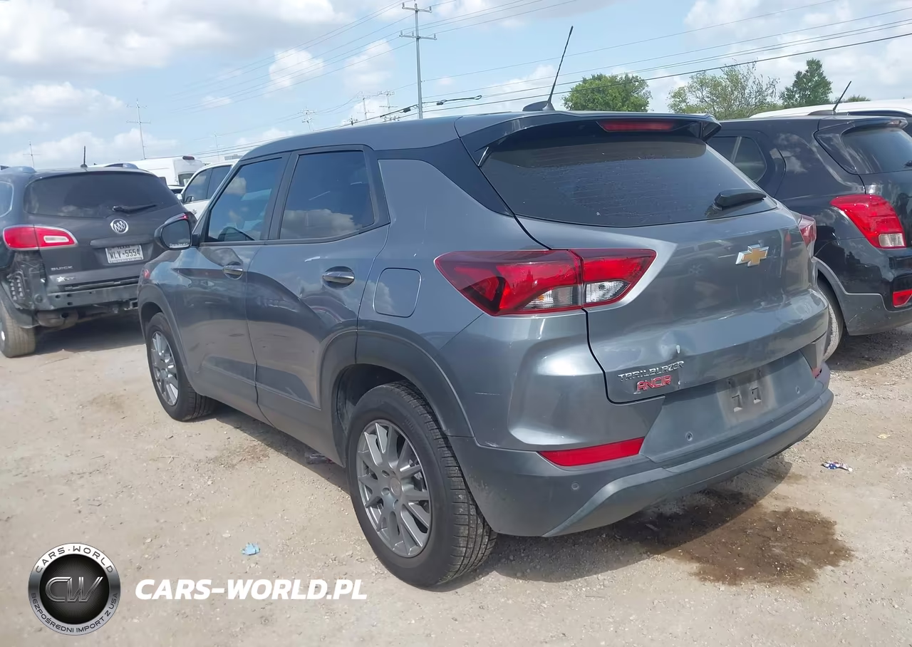 2021 Chevrolet Trailblazer Fwd Ls VIN:KL79MMS21MB181876 - 3
