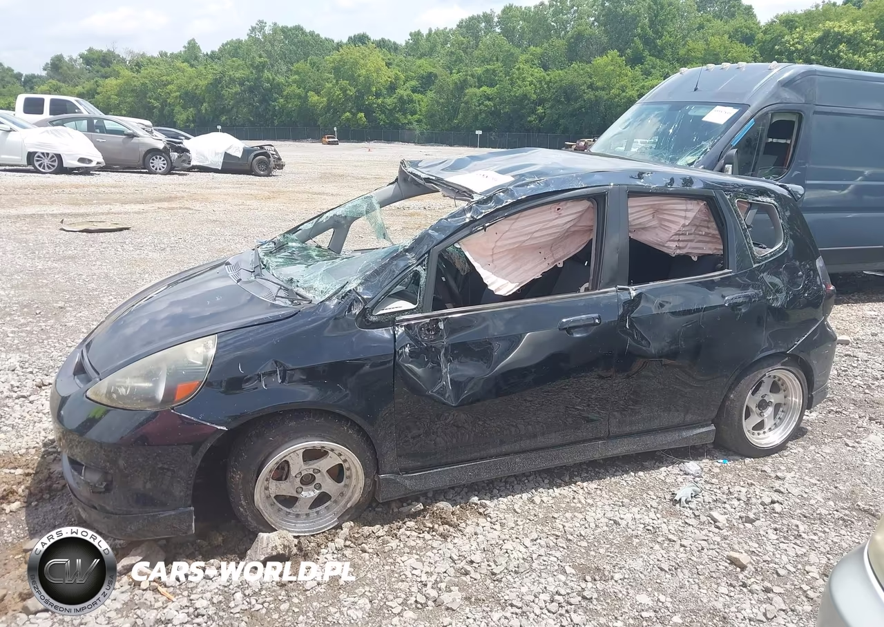 2007 Honda Fit Sport VIN:JHMGD37657S036181 - 14