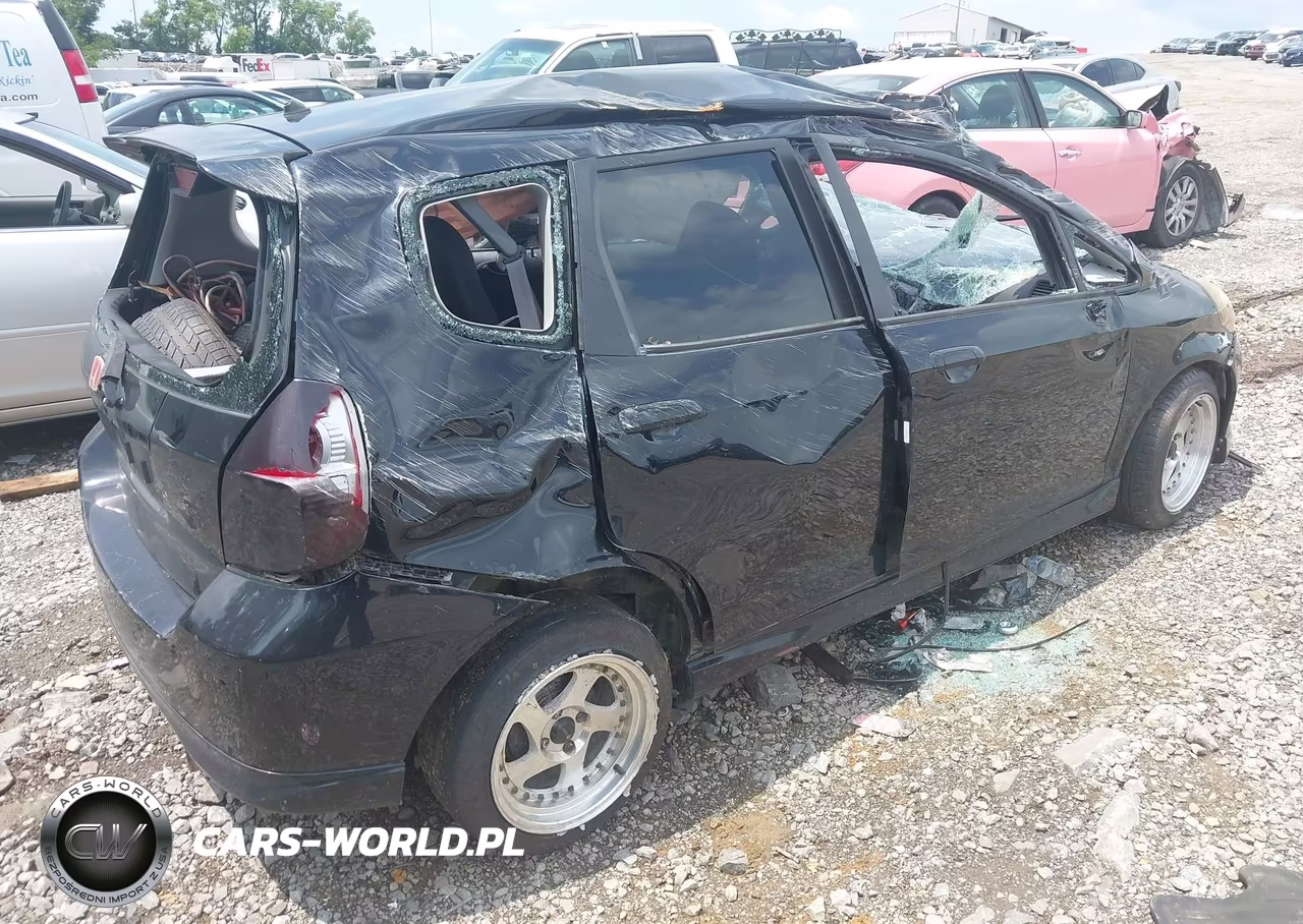 2007 Honda Fit Sport VIN:JHMGD37657S036181 - 4