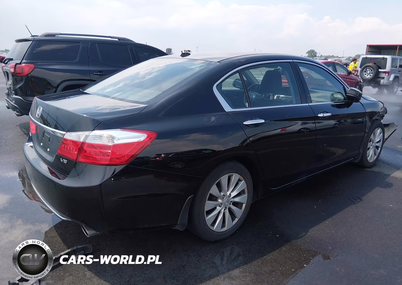 2013 Honda Accord Ex-L V-6 VIN:1HGCR3F86DA014407 - 4