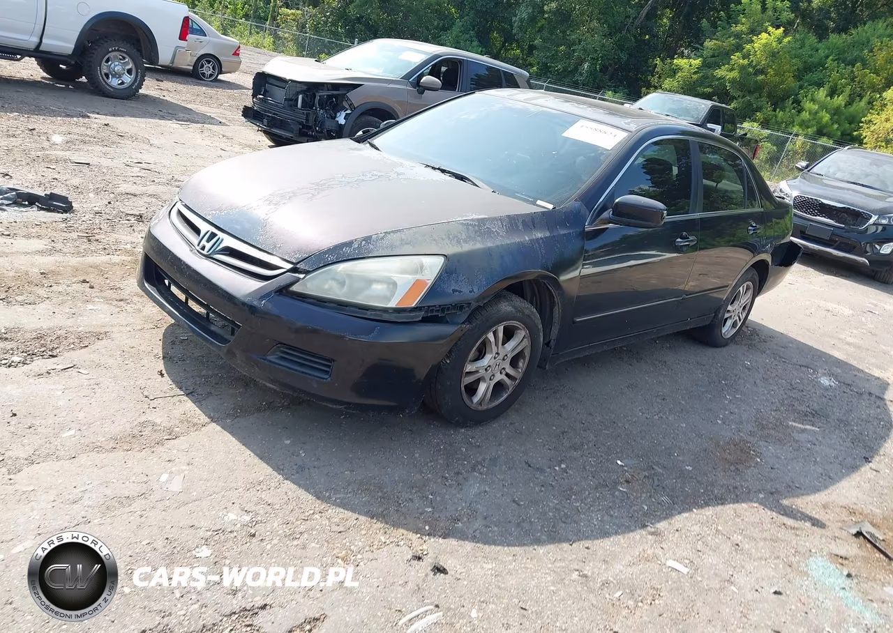 2007 Honda Accord 2.4 Ex VIN:1HGCM56877A096629 - 2