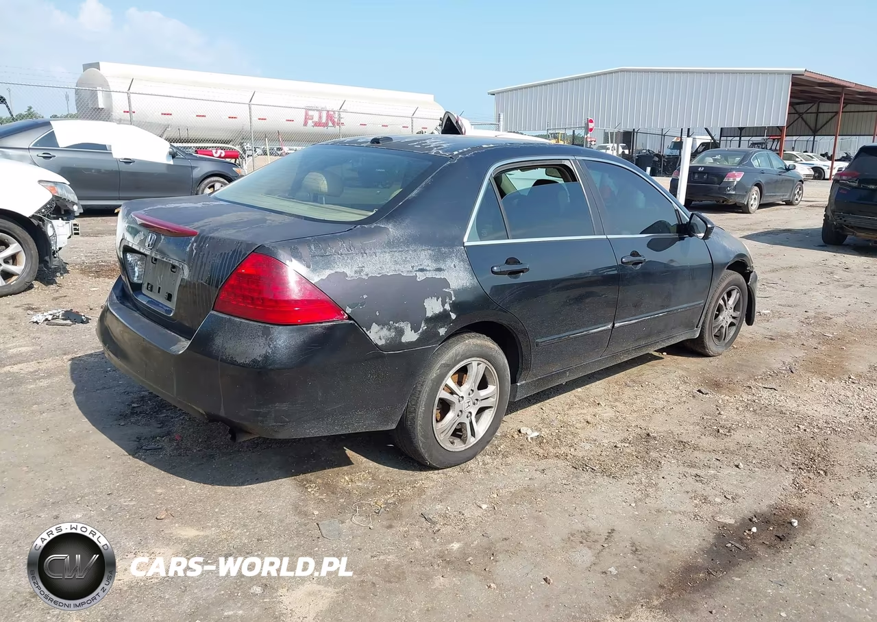 2007 Honda Accord 2.4 Ex VIN:1HGCM56877A096629 - 4