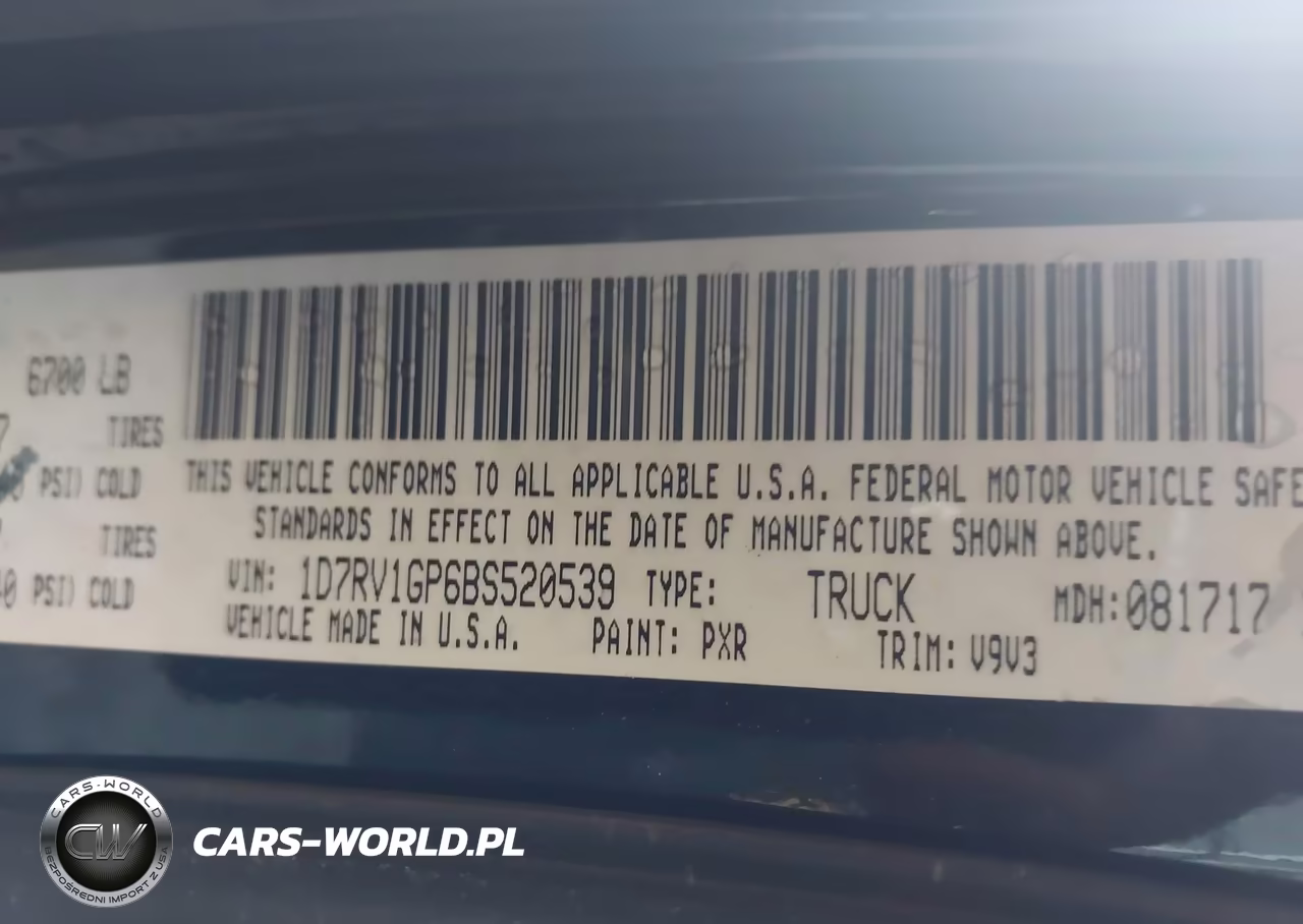 2011 Ram Ram 1500 Slt VIN:1D7RV1GP6BS520539 - 9