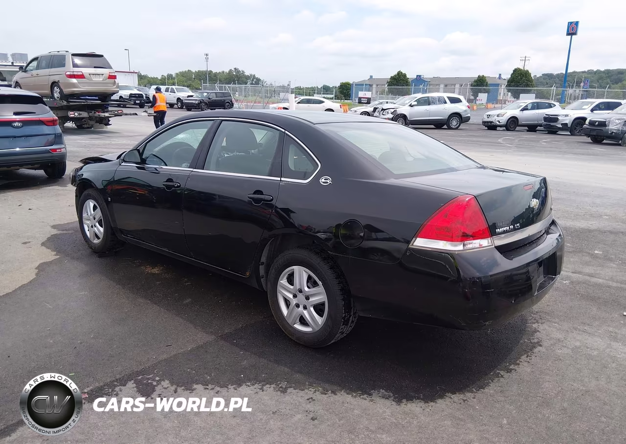 2008 Chevrolet Impala Ls VIN:2G1WB58K289132498 - 3